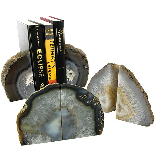 agate bookends