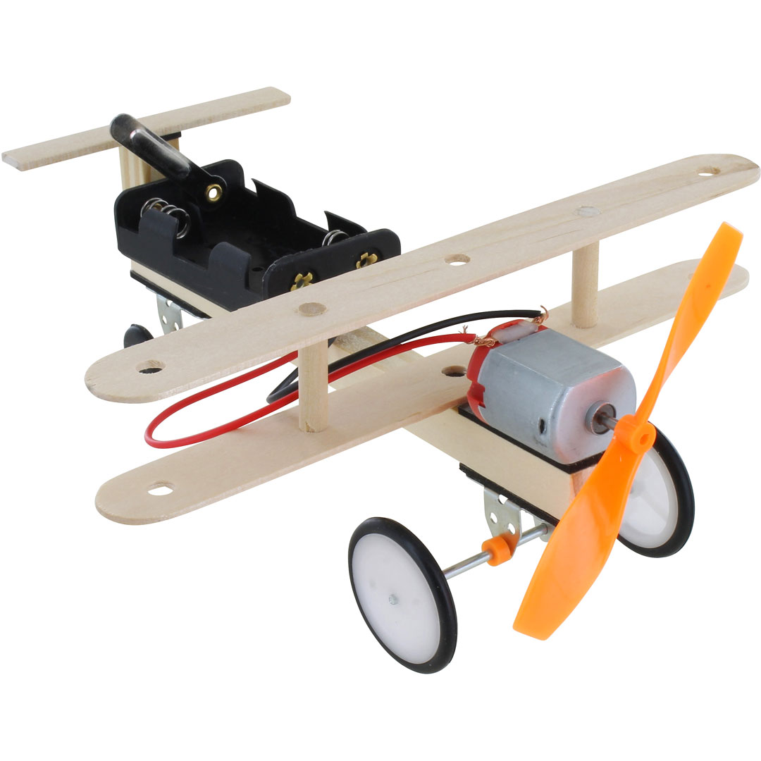 Airplane Model DIY STEM Kit - Battery-Powered | xUmp