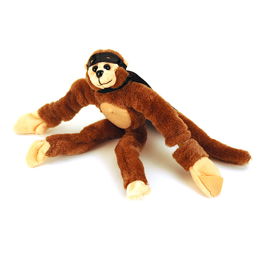 screaming flying sock monkey slingshot