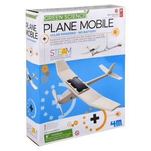 Green Science Solar-Powered Plane Mobile Kit Photo 1