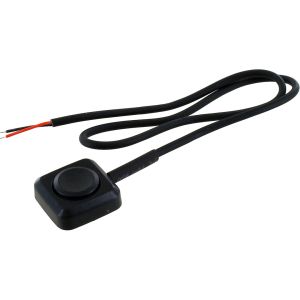 Mini Push-Button Switch with Wire Leads - Momentary - Sticky Base Photo 1