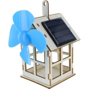 Solar-Powered Model House DIY STEM Kit - Image One