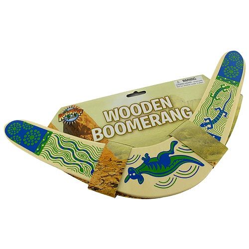 Wooden Boomerang Xump